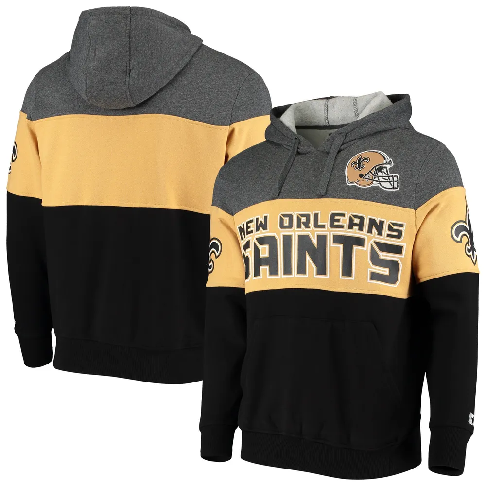 Starter Saints Extreme Fireballer Pullover Hoodie - Men's