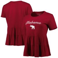 Boxercraft Alabama Willow Ruffle-Bottom T-Shirt - Women's