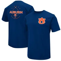 Colosseum Auburn Baseball On-Deck 2-Hit T-Shirt - Men's