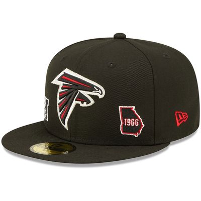 New Era Falcons Identity 59FIFTY Fitted Hat - Men's