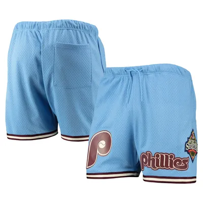 Pro Standard Phillies 2008 World Series Logo Mesh Shorts - Men's