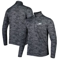 Antigua Eagles Brigade Quarter-Zip Sweatshirt - Men's