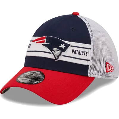 Men's New England Patriots New Era Camo/Black Team Trucker 9FORTY  Adjustable Hat