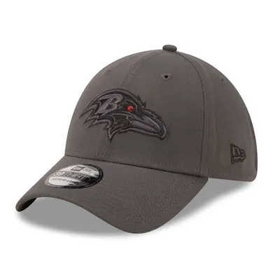 Men's Baltimore Ravens New Era Graphite Storm 59FIFTY Fitted Hat