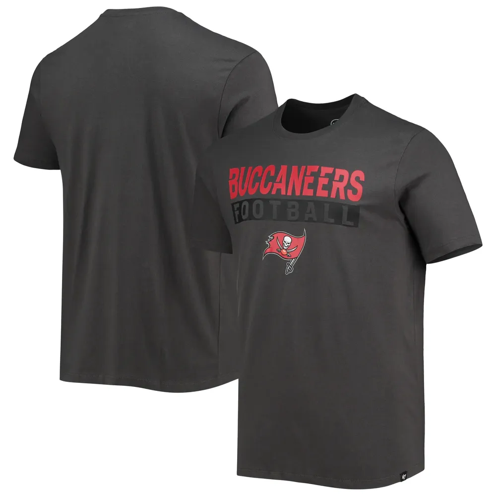 47 Brand Buccaneers Dark Ops Super Rival T-Shirt - Men's