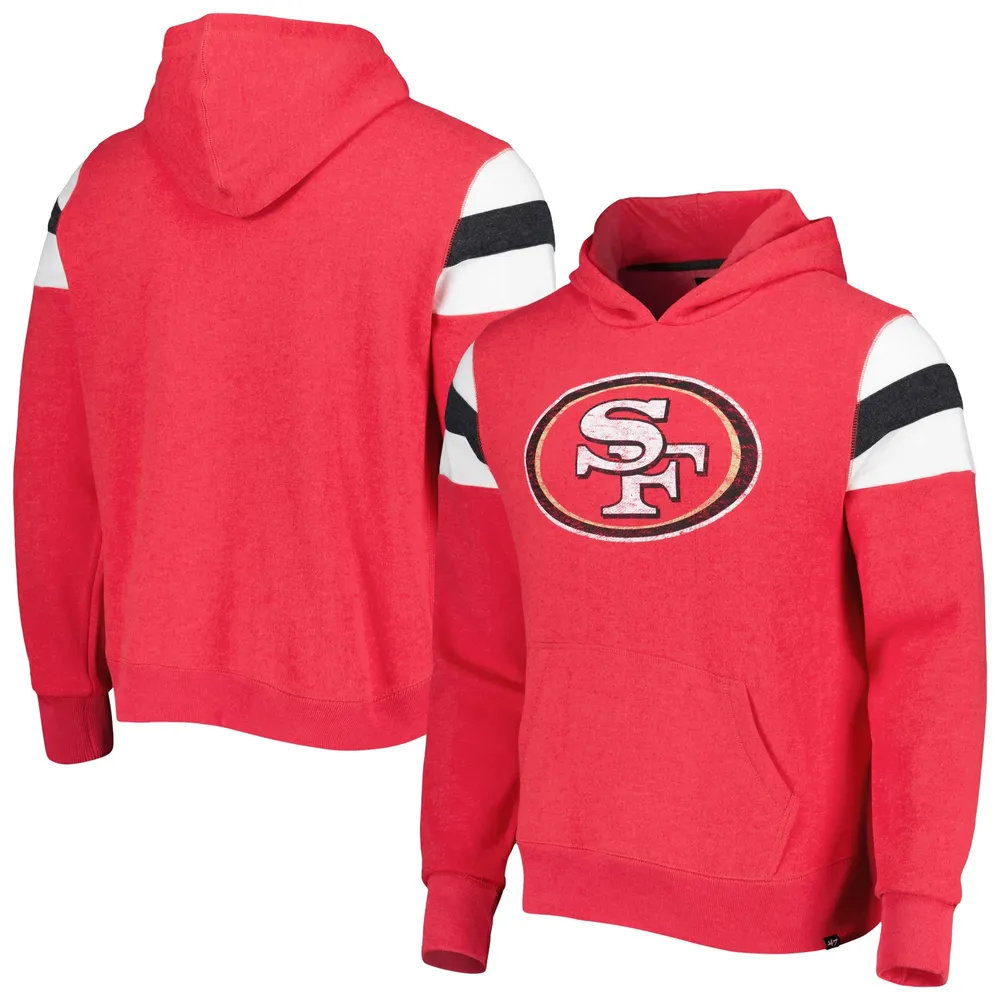 47 Brand San Francisco 49ers Hoodie - Red - XX-Large