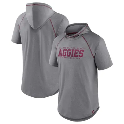 Fanatics Texas A&M Four Relay Poly Hooded T-Shirt - Men's