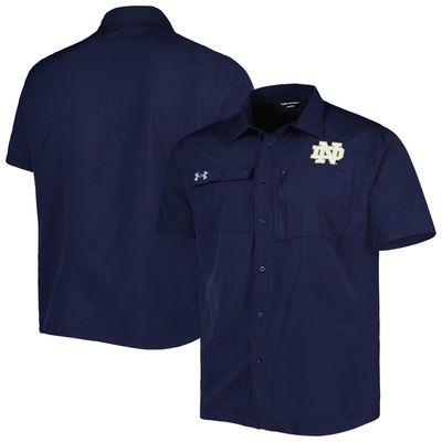 Under Armour Notre Dame Motivate Button-Up Shirt - Men's