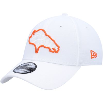 Men's Denver Broncos New Era Black Gulch 39THIRTY Flex Hat