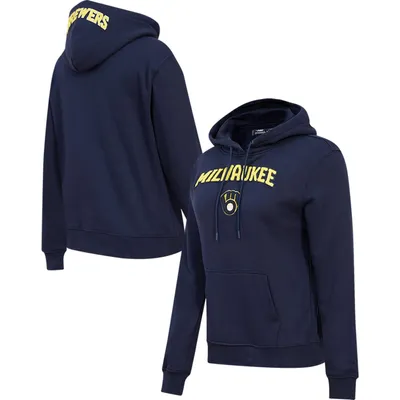 Pro Standard Brewers Classic Fleece Pullover Hoodie - Women's