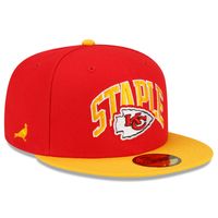 New Era Kansas City Chiefs Red Omaha 59FIFTY Fitted Hat