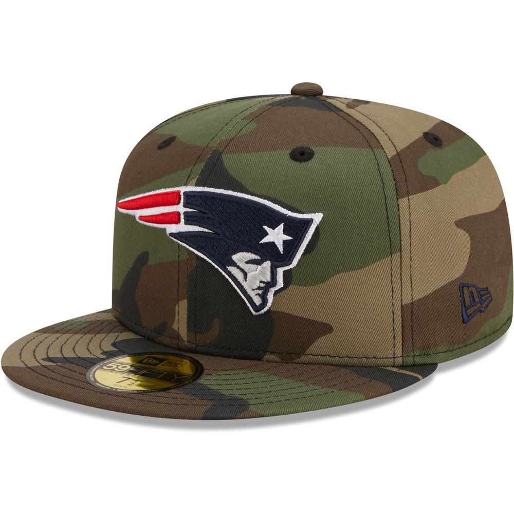 New Era Patriots Woodland 59FIFTY Fitted Hat - Men's