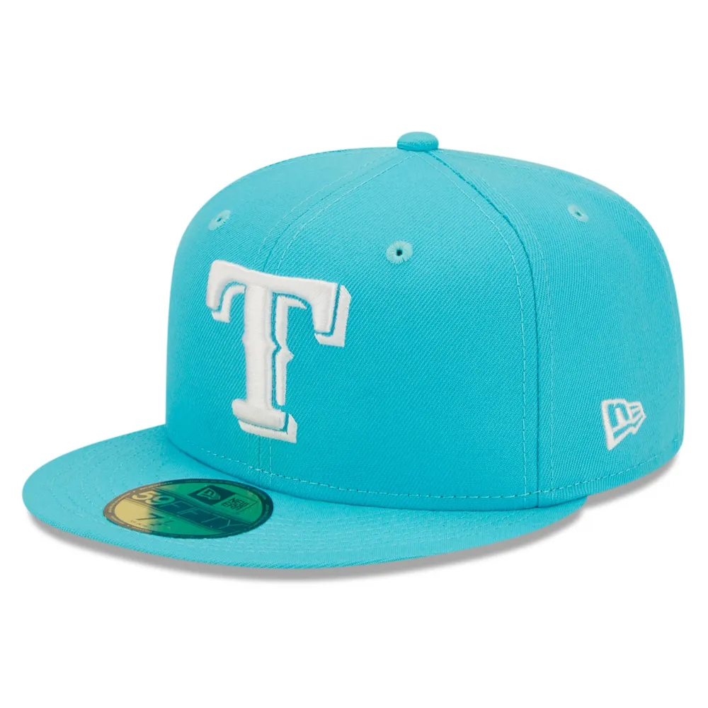 New Era Rangers Vice Highlighter Logo 59FIFTY Fitted Hat - Men's