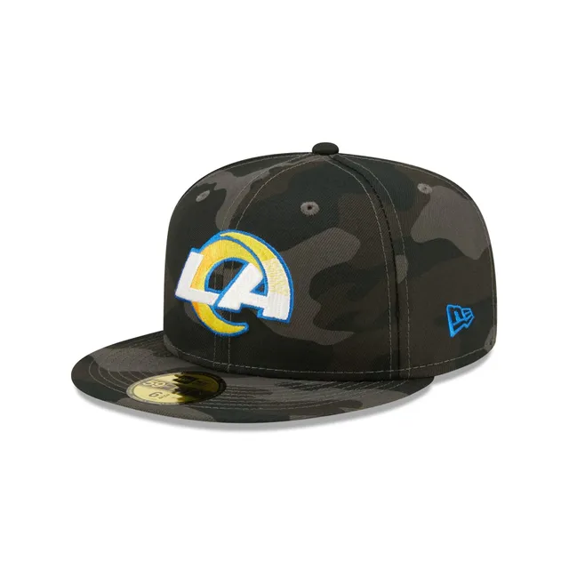 Men's New Era Olive/Brown Los Angeles Rams Toasted Peanut 59FIFTY