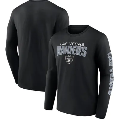 Fanatics Raiders Go the Distance Long Sleeve T-Shirt - Men's