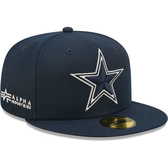 Dallas Cowboys New Era Tri-Tone 59FIFTY Fitted Hat - Blue