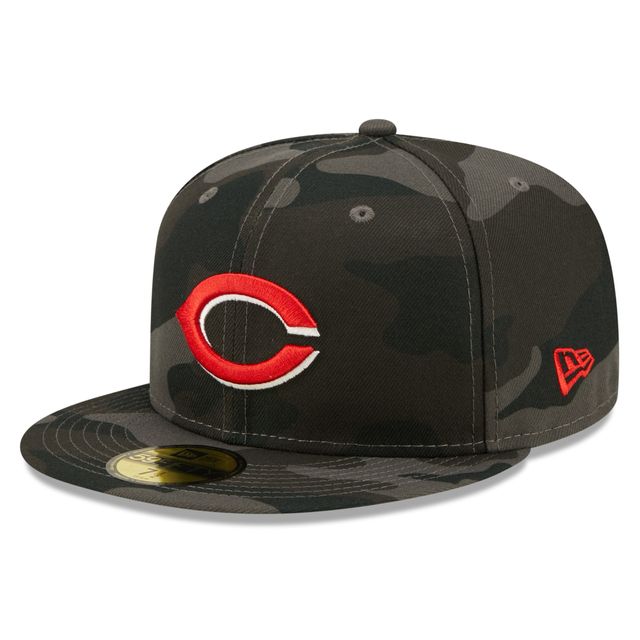 New Era Reds Dark 59FIFTY Fitted Hat - Men's