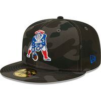 New Era Patriots Throwback Logo 59FIFTY Fitted Hat - Men's