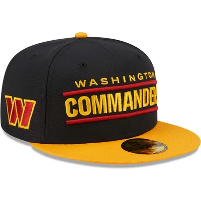 Men's New Era Gold Washington Commanders Omaha 59FIFTY Fitted Hat