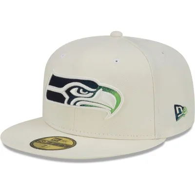 New Era Seahawks Chrome Color Dim 59FIFTY Fitted Hat - Men's