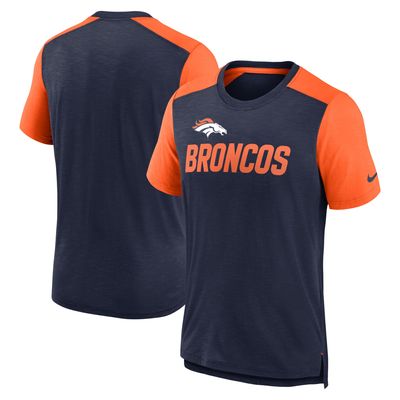 Nike Broncos Color Block Team Name T-Shirt - Men's