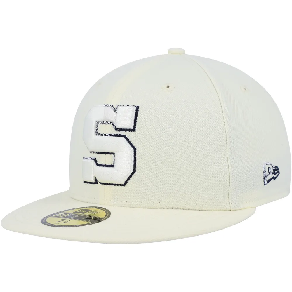 New Era Penn State Chrome Color Dim 59FIFTY Fitted Hat - Men's