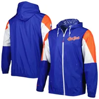 Mitchell & Ness Mets Throw It Back Full-Zip Windbreaker - Men's