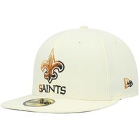 New Era Saints Chrome Color Dim 59FIFTY Fitted Hat - Men's