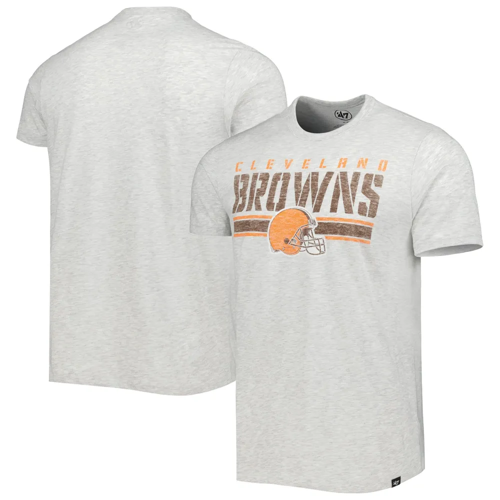 47 Brand Browns Team Stripe T-Shirt - Men's