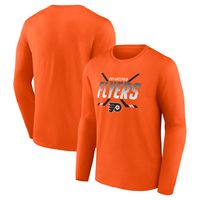 Fanatics Flyers Covert Long Sleeve T-Shirt - Men's