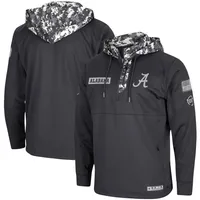 Colosseum Alabama OHT Digi Quarter-Zip Hoodie - Men's