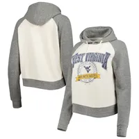 Pressbox West Virginia Cody Raglan Pullover Hoodie - Women's