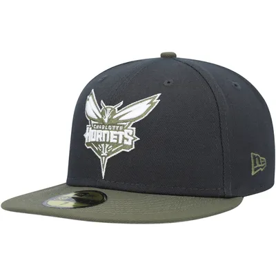 New Era Hornets Olive Two-Tone 59FIFTY Fitted Hat - Men's