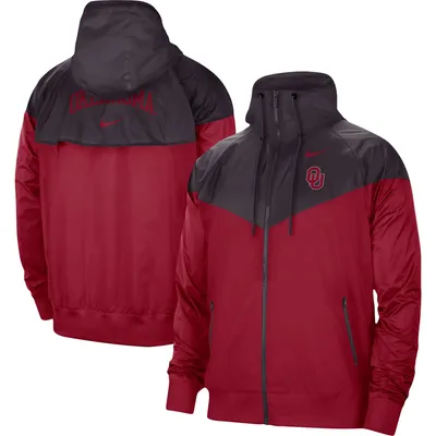 Nike Oklahoma Windrunner Raglan Full-Zip Jacket - Men's