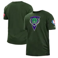 New Era Bucks 2021/22 City Edition Jersey T-Shirt - Men's