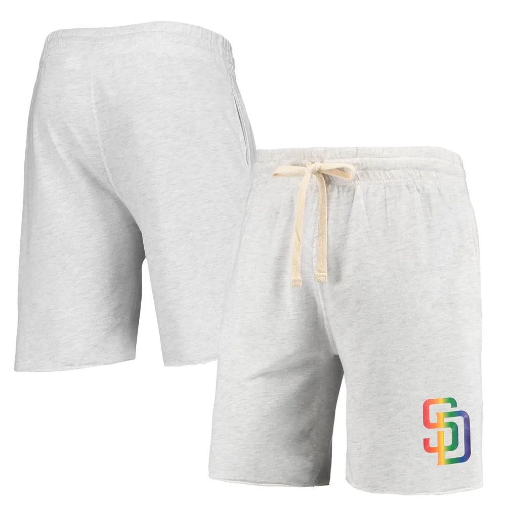 Concepts Sport Padres Mainstream Logo Terry Shorts - Men's