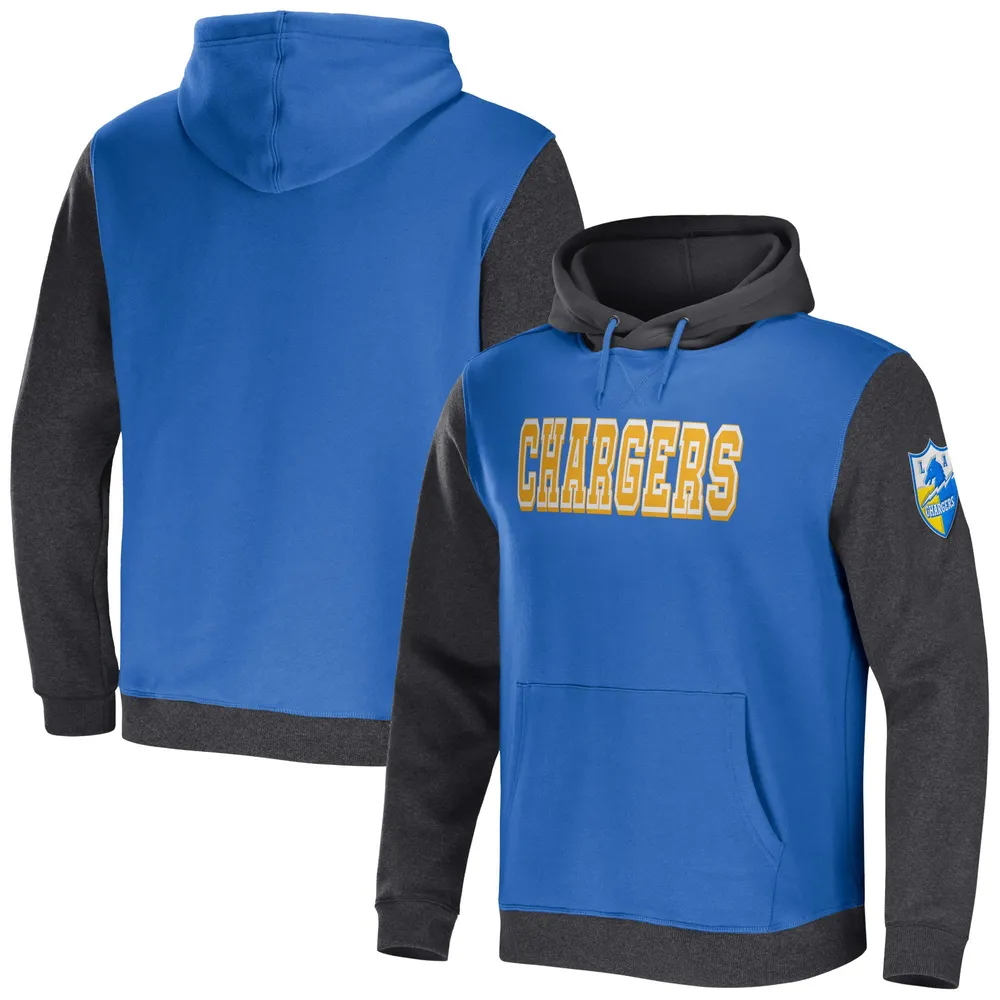 NFL x Darius Rucker Collection by Fanatics Chargers Colorblock Pullover Hoodie - Men's