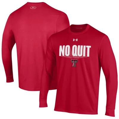 Under Armour Texas Tech Shooter Long Sleeve T-Shirt - Men's