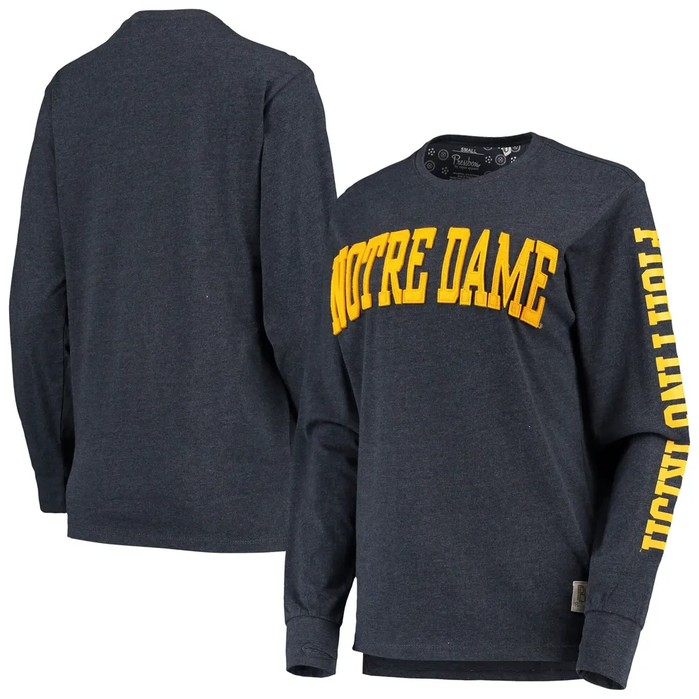 Pressbox Notre Dame Two-Hit Canyon Long Sleeve T-Shirt - Women's