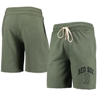 Concepts Sport Red Sox Olive Mainstream Shorts - Men's