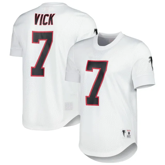 Michael Vick Atlanta Falcons Mitchell & Ness 2002 Authentic Throwback Retired Player Jersey – Black