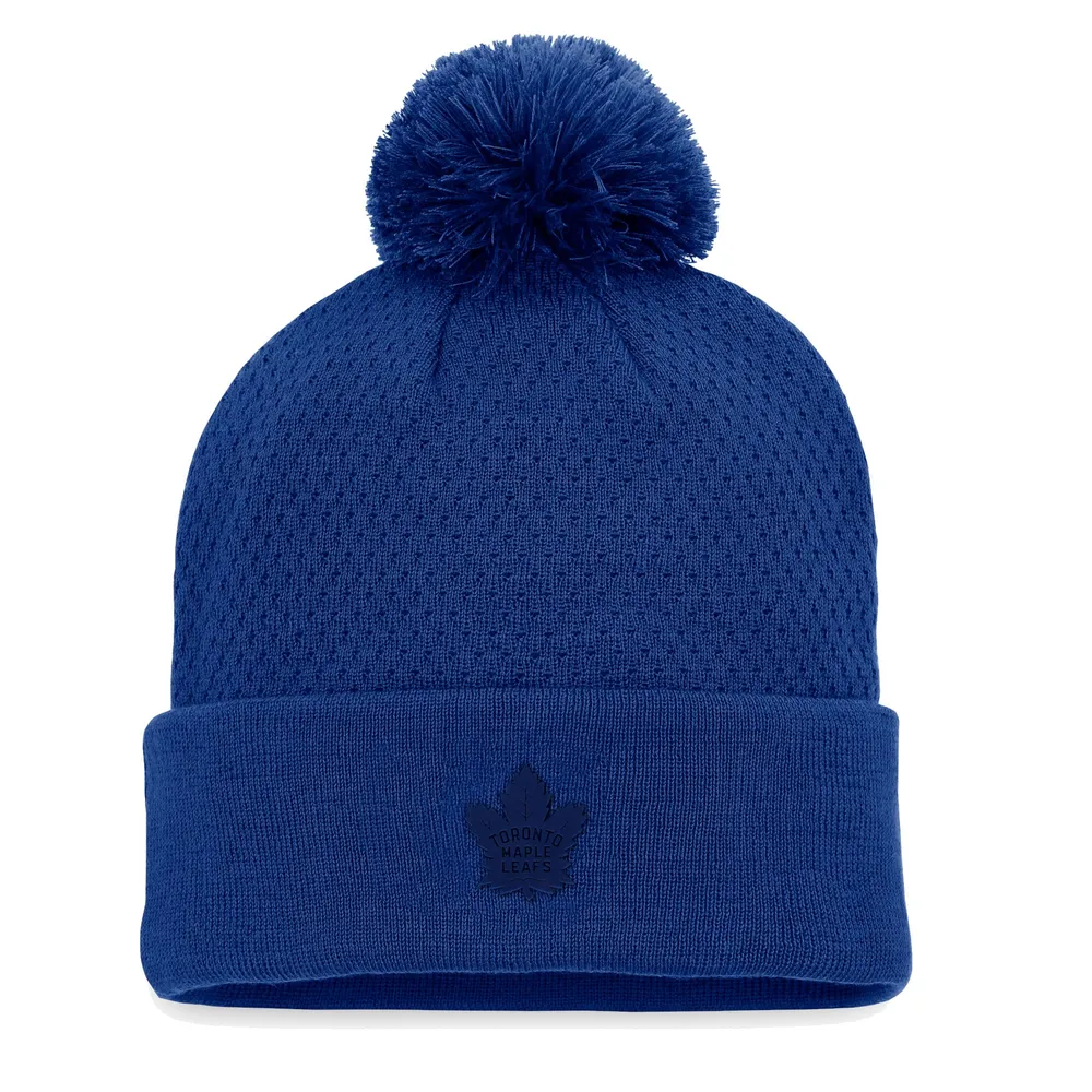 Fanatics Maple Leafs Authentic Pro Road Knit Hat - Women's