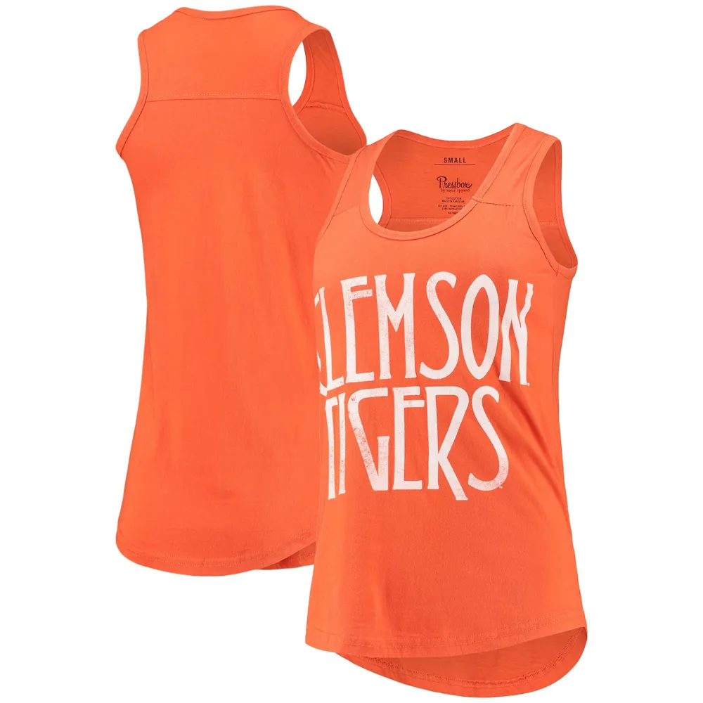 Pressbox Clemson Zeppelin Rocker Tank Top - Women's