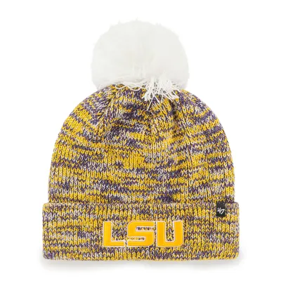 47 Brand LSU Triple Cross Knit Hat - Women's