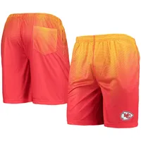 Forever Collectible Chiefs Pixel Gradient Training Shorts - Men's