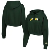 The Wild Collective Packers Cropped Pullover Hoodie - Women's