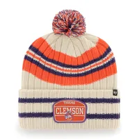 47 Brand Clemson Hone Patch Knit Hat - Men's