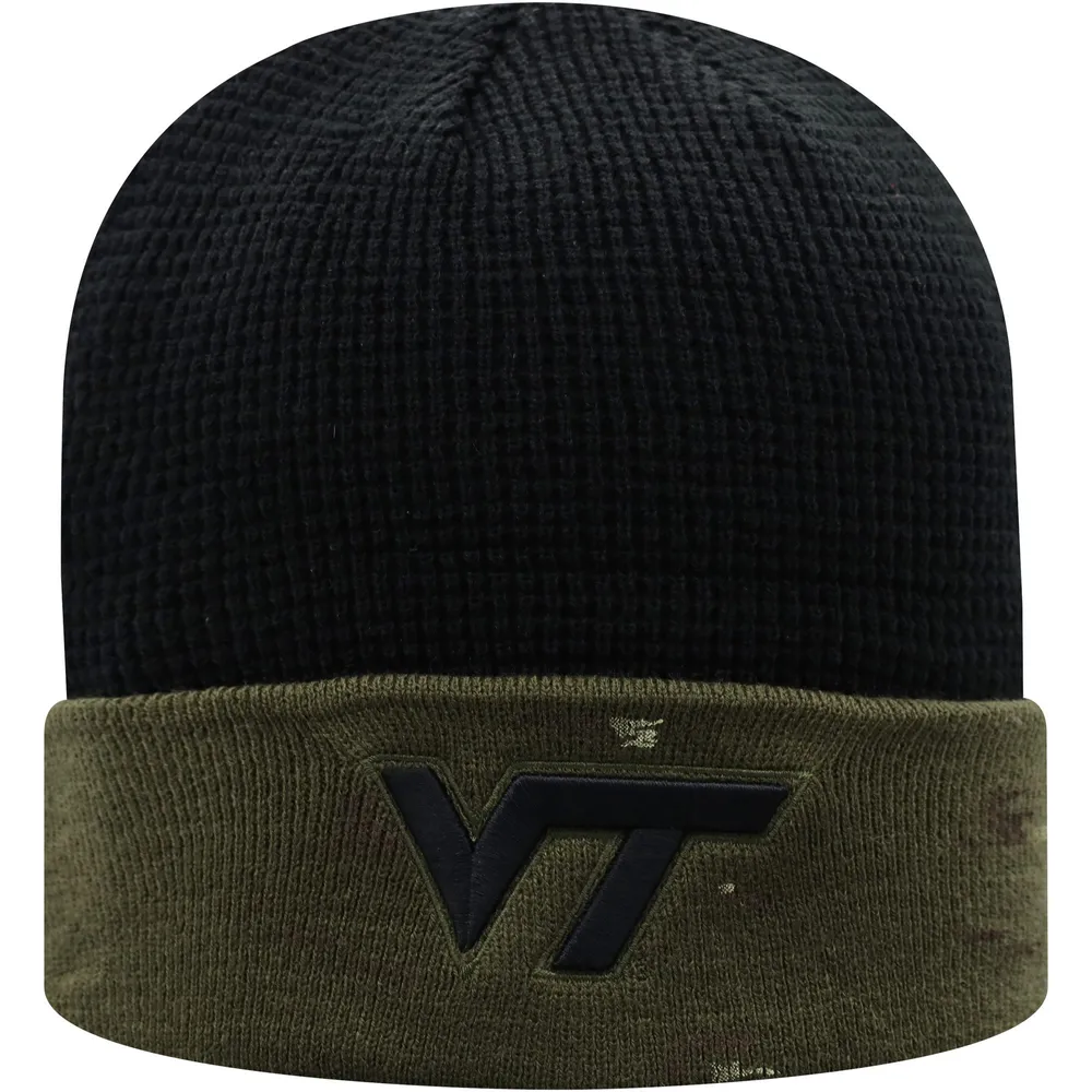 Top of the World Virginia Tech Olive OHT Skully Knit Hat - Men's