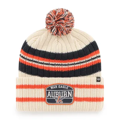 47 Brand Auburn Hone Patch Knit Hat - Men's