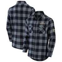 NFL x Darius Rucker Collection by Fanatics Saints Long Sleeve Button-Up Shirt - Men's